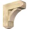 Ekena Millwork Thorton Craftsman Rough Sawn Bracket w/ Offset Brace, Douglas Fir, 8"W x 22"D x 22"H BKT0806X22X22THR04RDF - alternate 1
